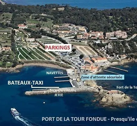 Maison Les Lauriers Roses Vue Sur Le Maquis De Porquerolles *