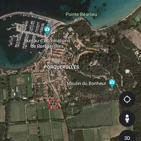 Maison Les Lauriers Roses Vue Sur Le Maquis De Porquerolles *