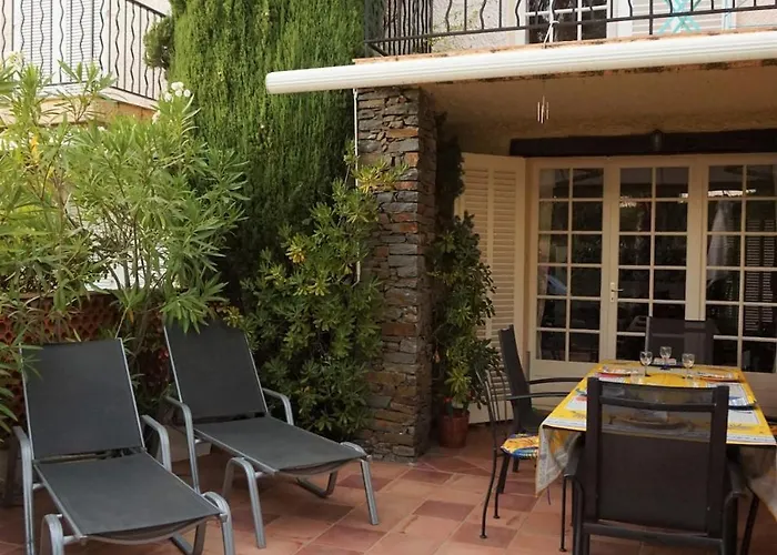 Feriehus Maison Les Lauriers Roses Vue Sur Le Maquis De Porquerolles *